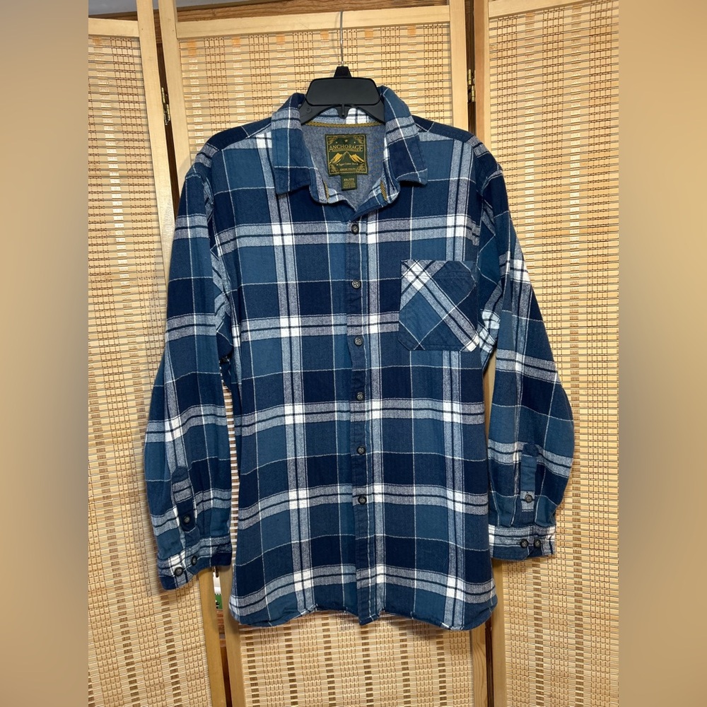 Anchorage Plaid Button-Up Shirt